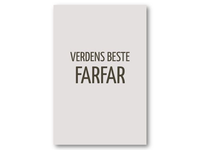 Hovedbilde 50 stk | Verdens beste farfar | 10x15 cm