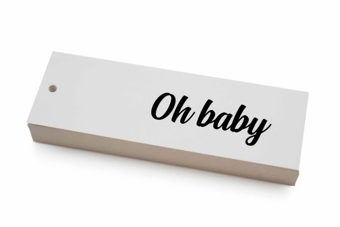 Hovedbilde 50 stk | Oh baby | 5x15 cm