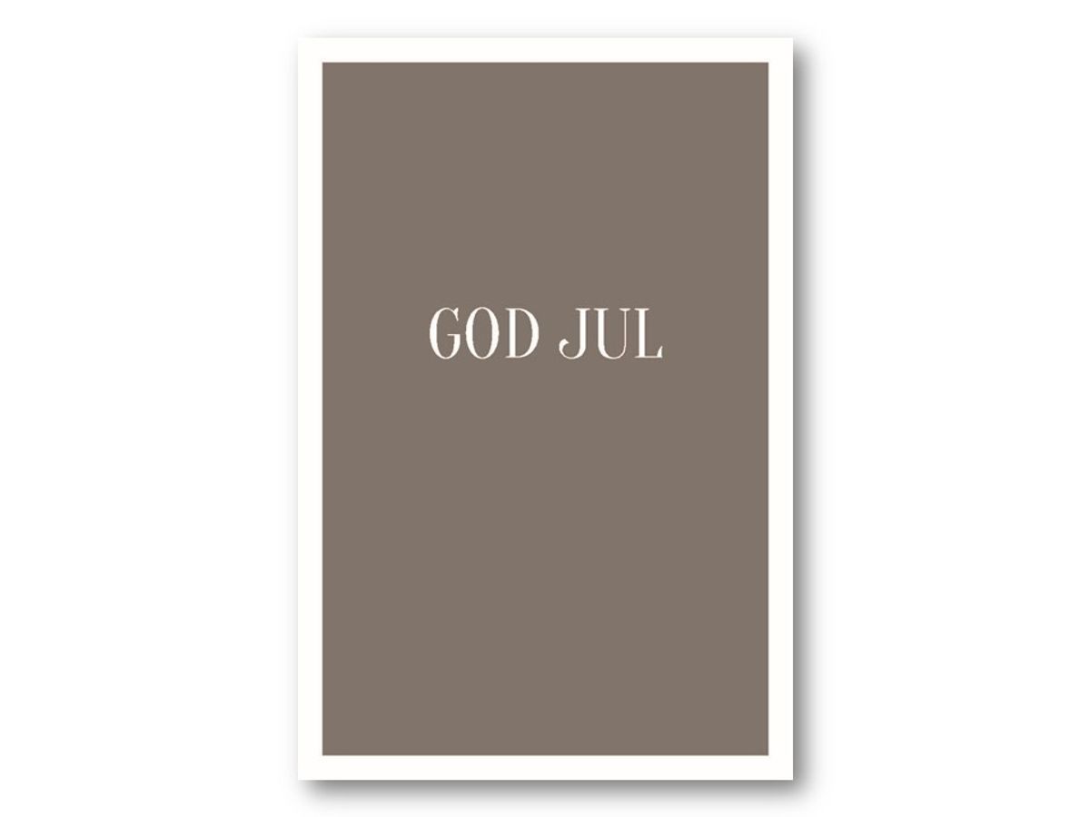 50 stk | God jul | 10x15 cm