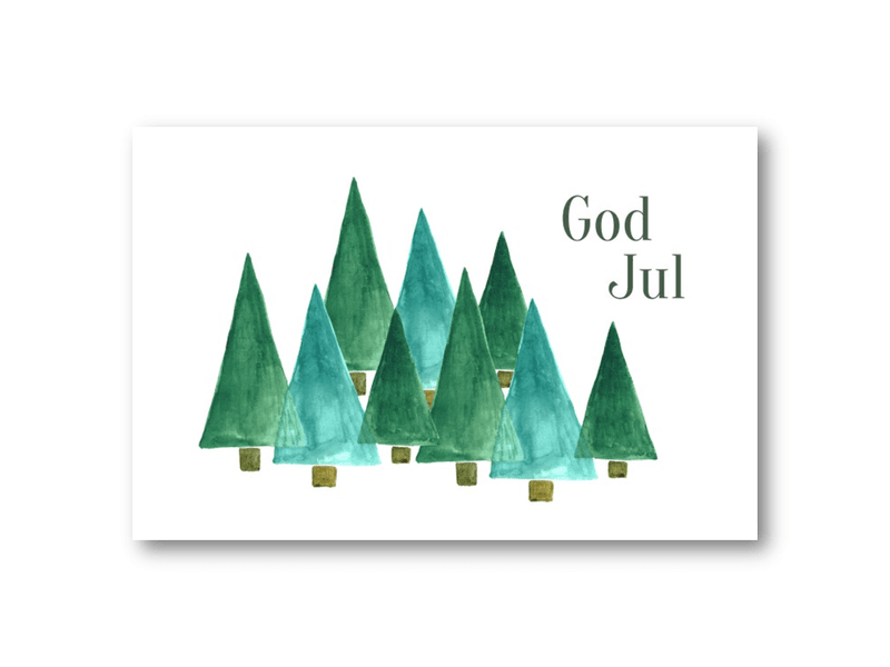 50 stk | God jul | 10x15 cm