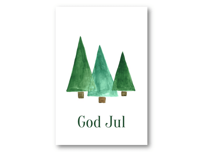 Hovedbilde 50 stk | God jul | 10x15 cm