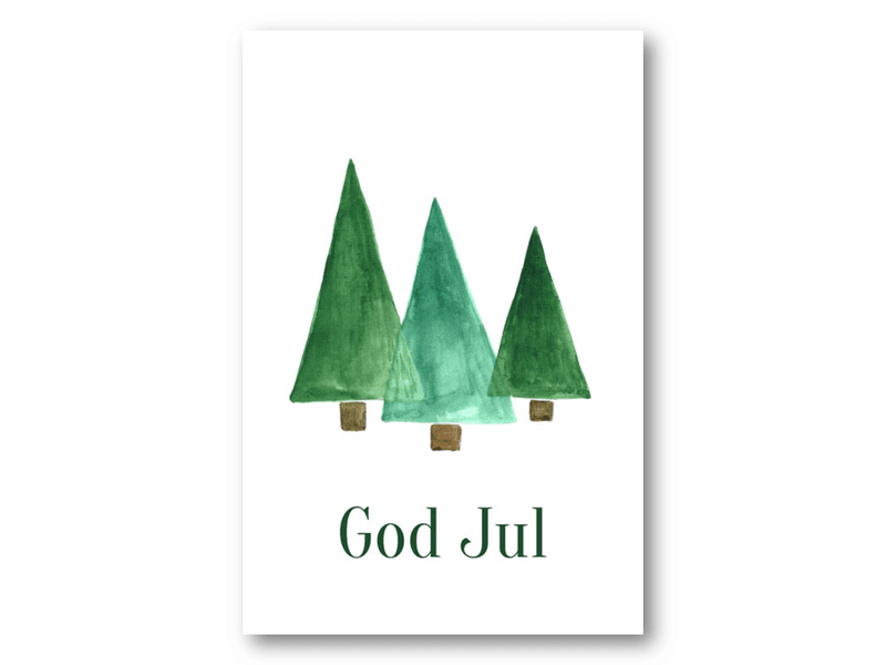 50 stk | God jul | 10x15 cm