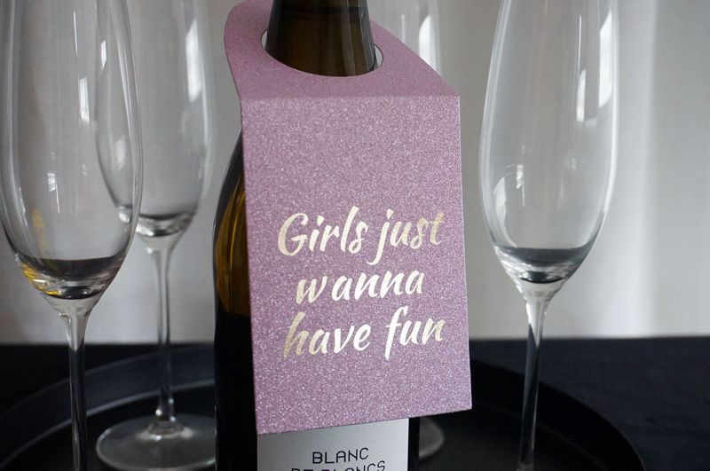 25 stk | Flaskekort, Girls just wanna